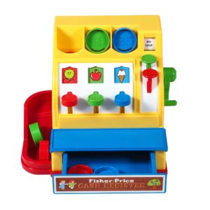 Fisher Price Cash Register Front - Change Drawer Open