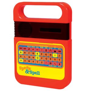 Retro Style Speak And Spell Front Angle Left