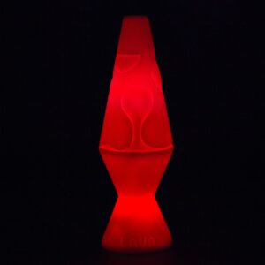 Led LAVA® Lamp - On Red