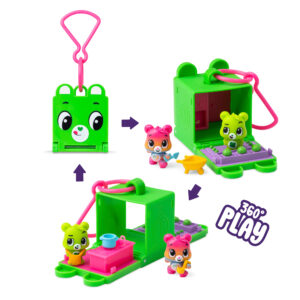 Care Bears Lil Besties Surprise Play Cubbies - 360 Play