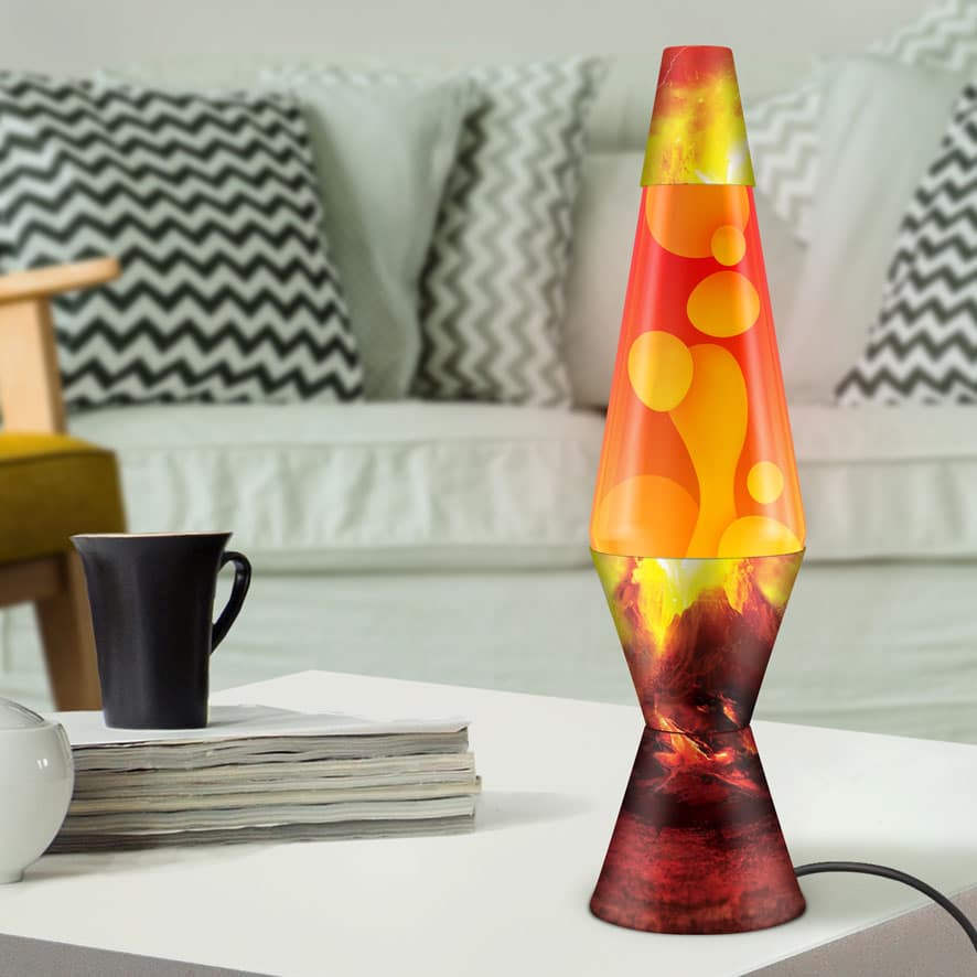 Lava Erupting Crater
